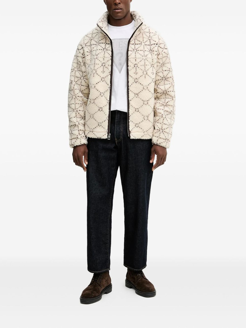 GUESS USA patterned zip-up jacket outlook