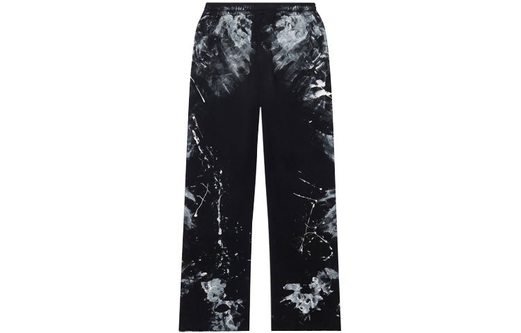 Balenciaga Painter Sweatpants 'Black White' 641589TKVG21070 - 2