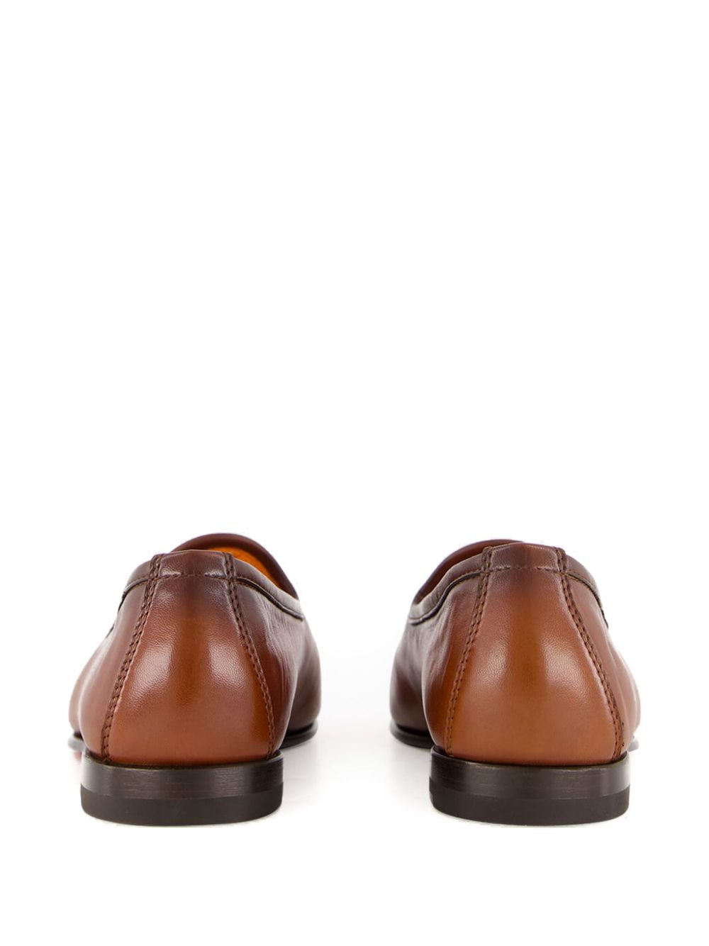 leather tassel loafers - 5