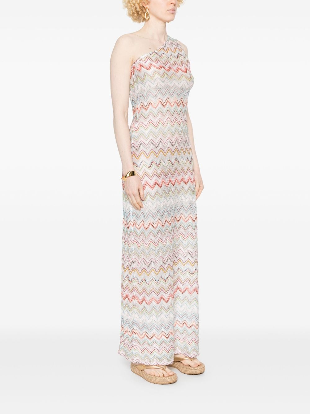 zigzag maxi dress - 3