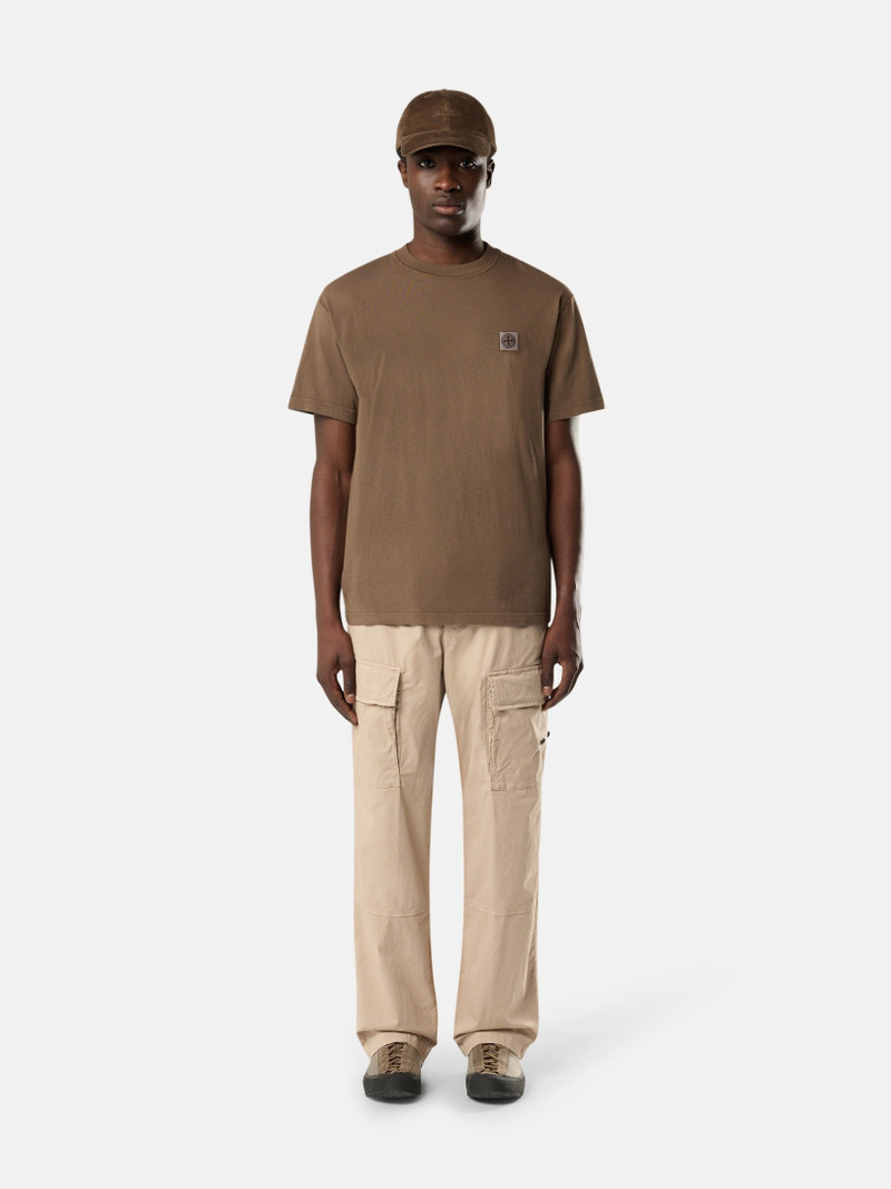 Stone Island 2100026 ORGANIC COTTON JERSEY 'FISSATO' EFFECT outlook