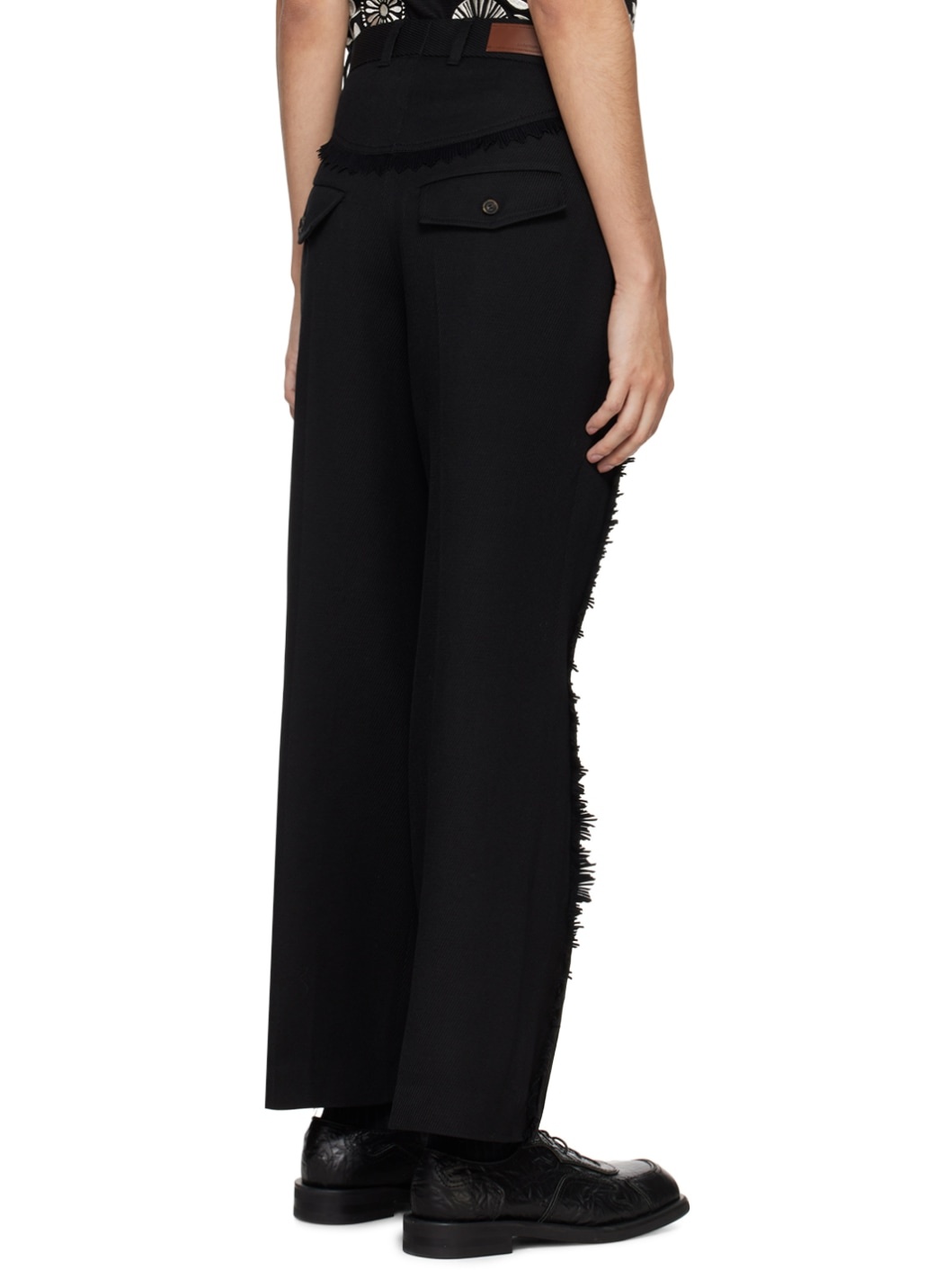 Black Hampton Trousers - 3