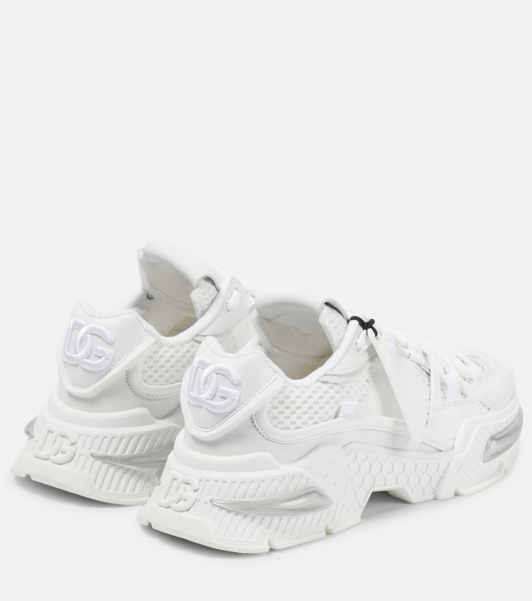 Airmaster suede-trimmed sneakers - 3