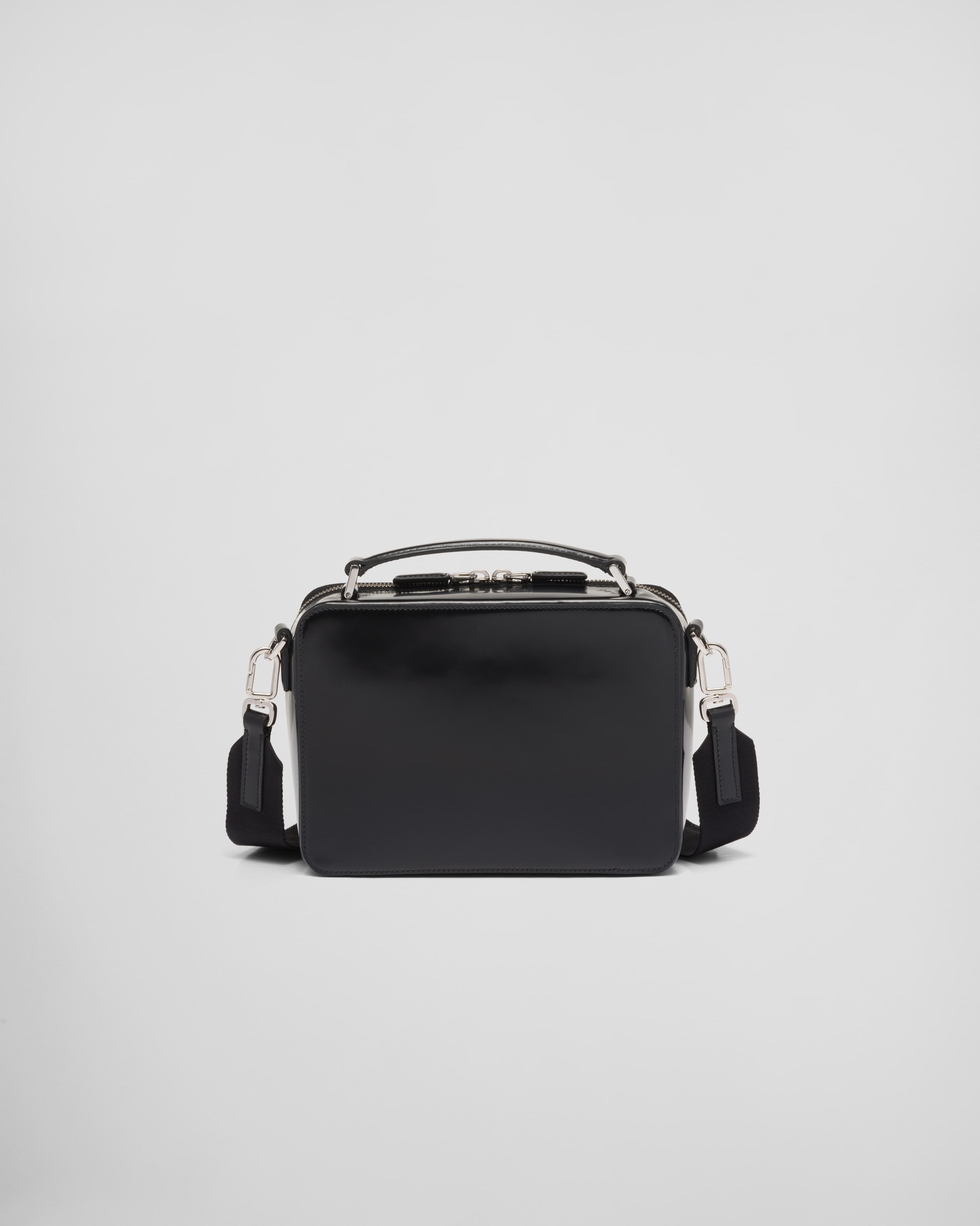 Medium Prada Brique brushed leather bag - 4