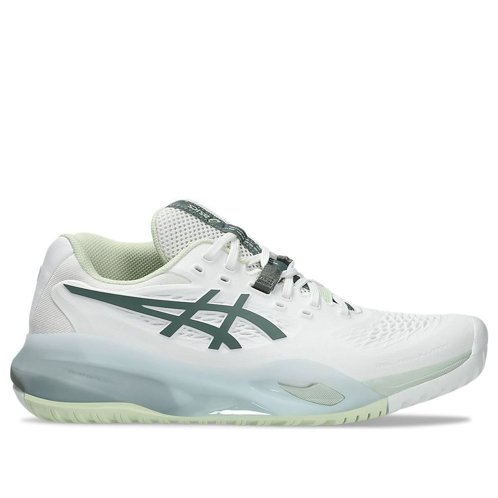 (WMNS) ASICS Gel-Resolution X Wide Tennis 'White Monument Blue' 1042A278-102 - 2