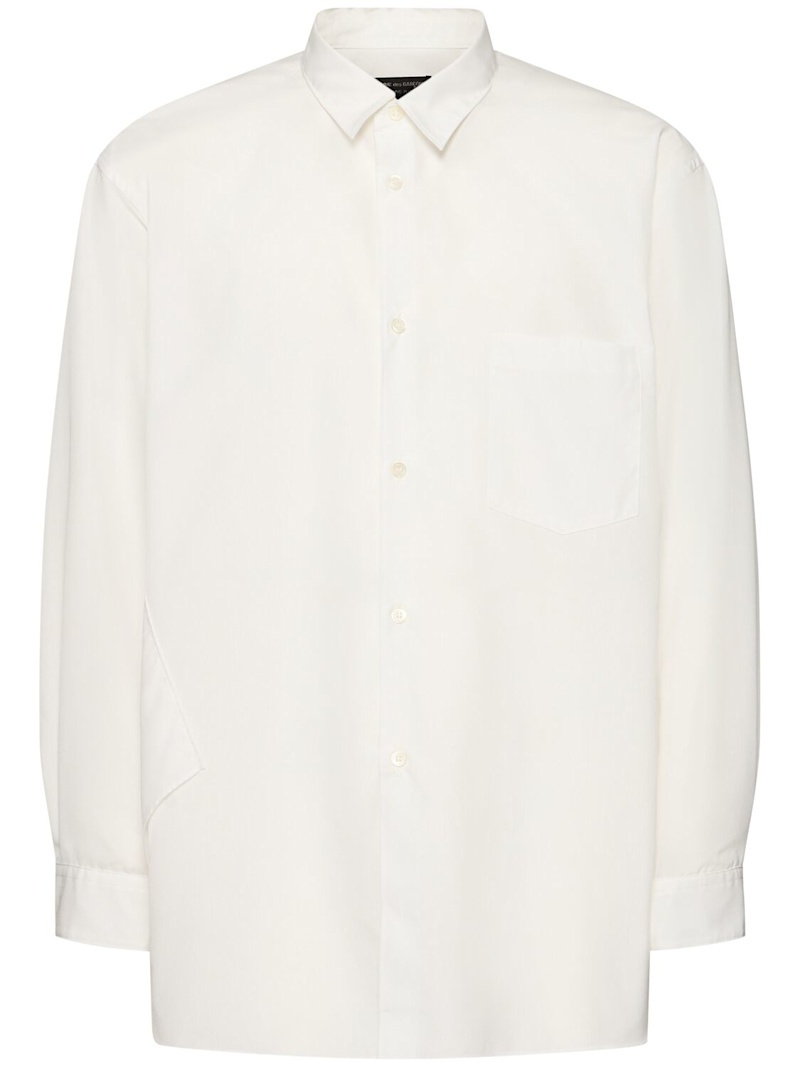 Asymmetric fluid shirt - 1