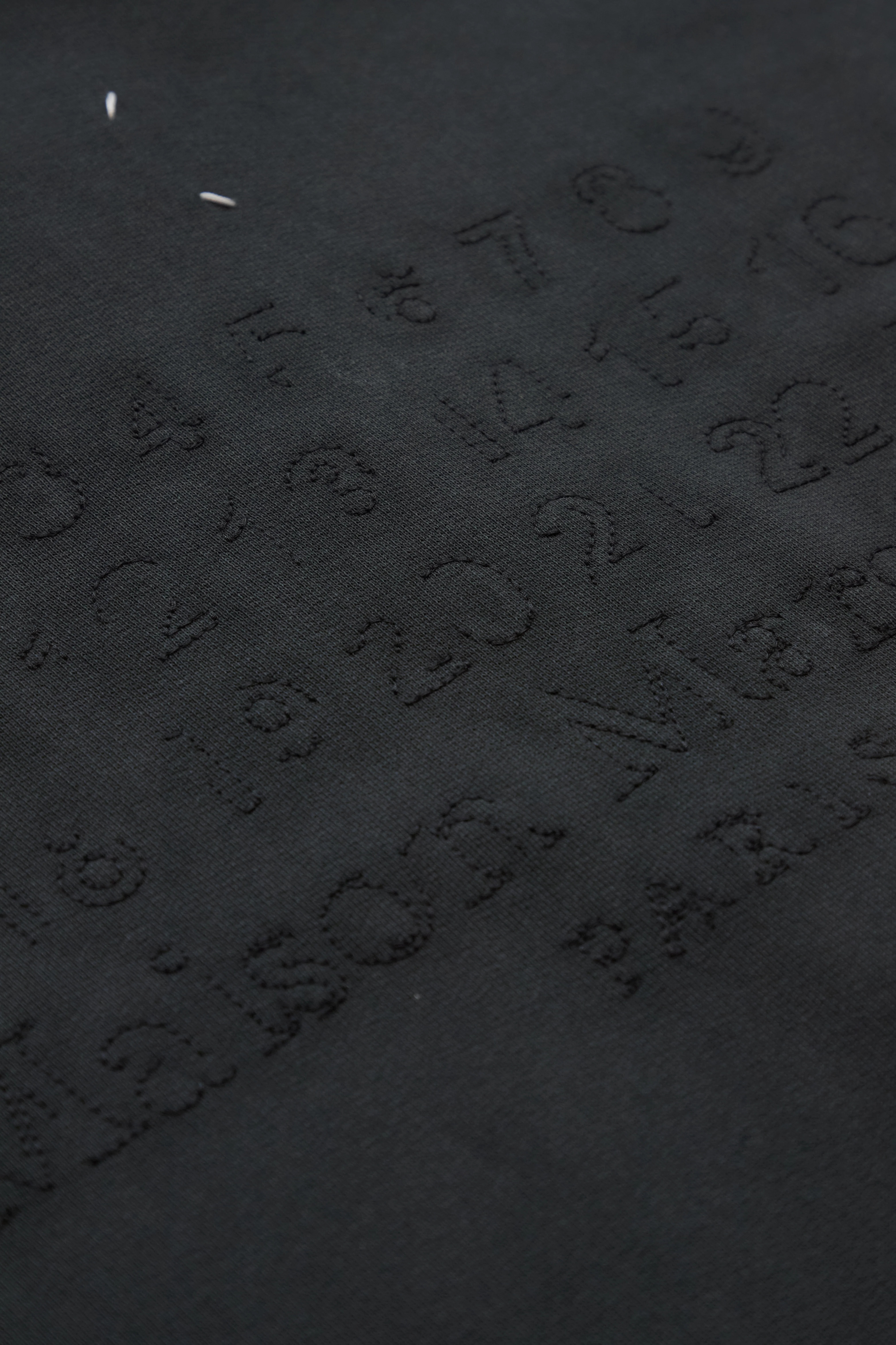 Maison Margiela Zip Up Hoodie With Logo In Back Black - 4