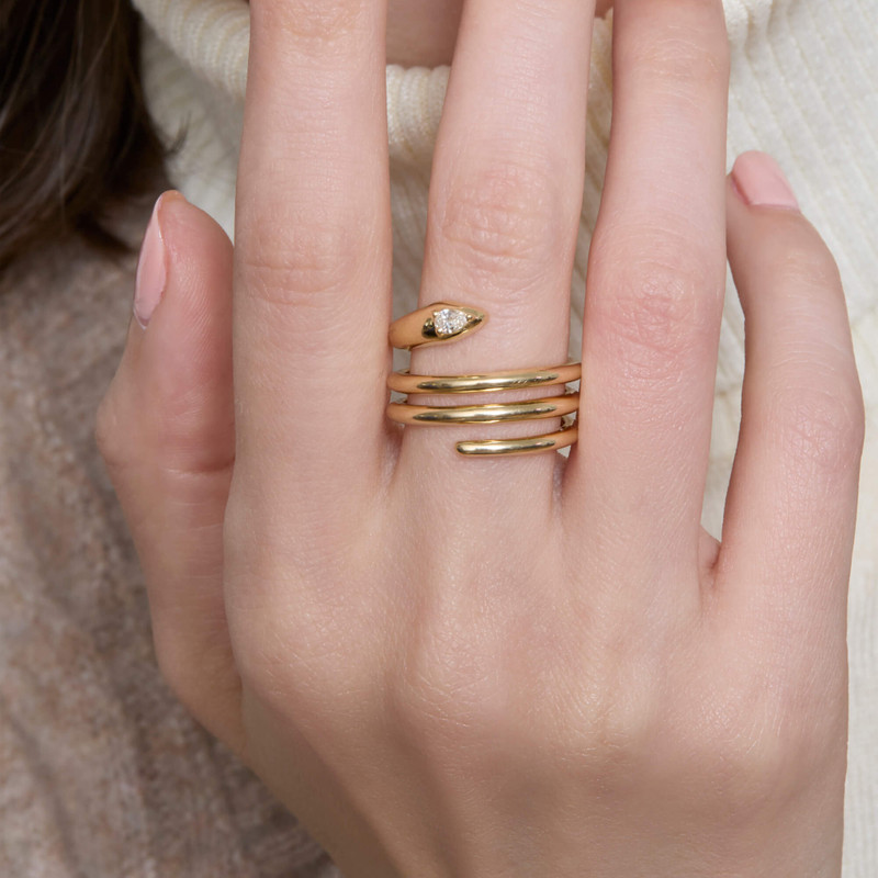 STONE AND STRAND Diana Wrap Around Ring outlook