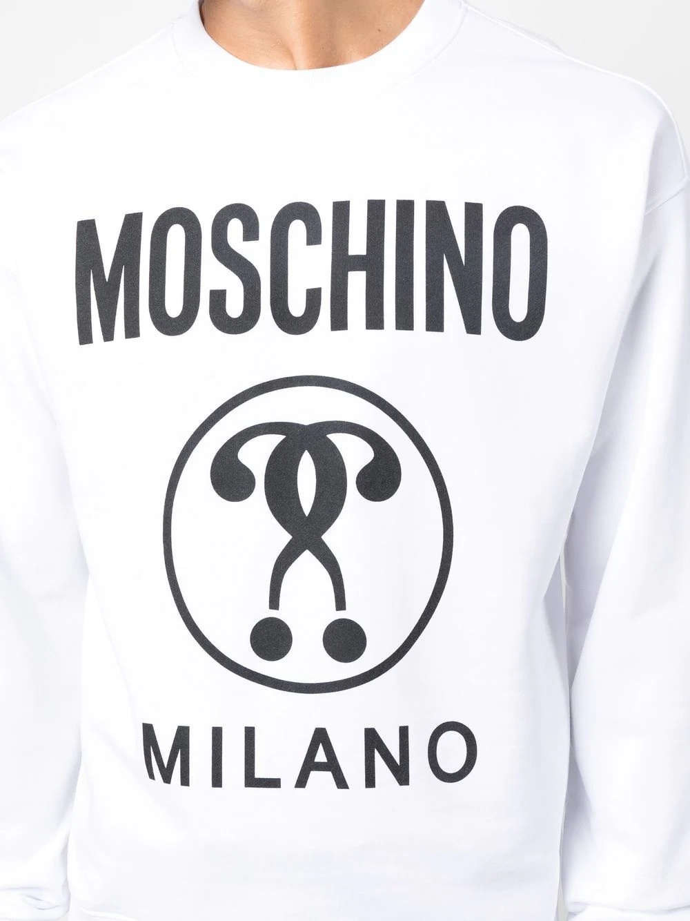 logo-print detail sweatshirt - 5