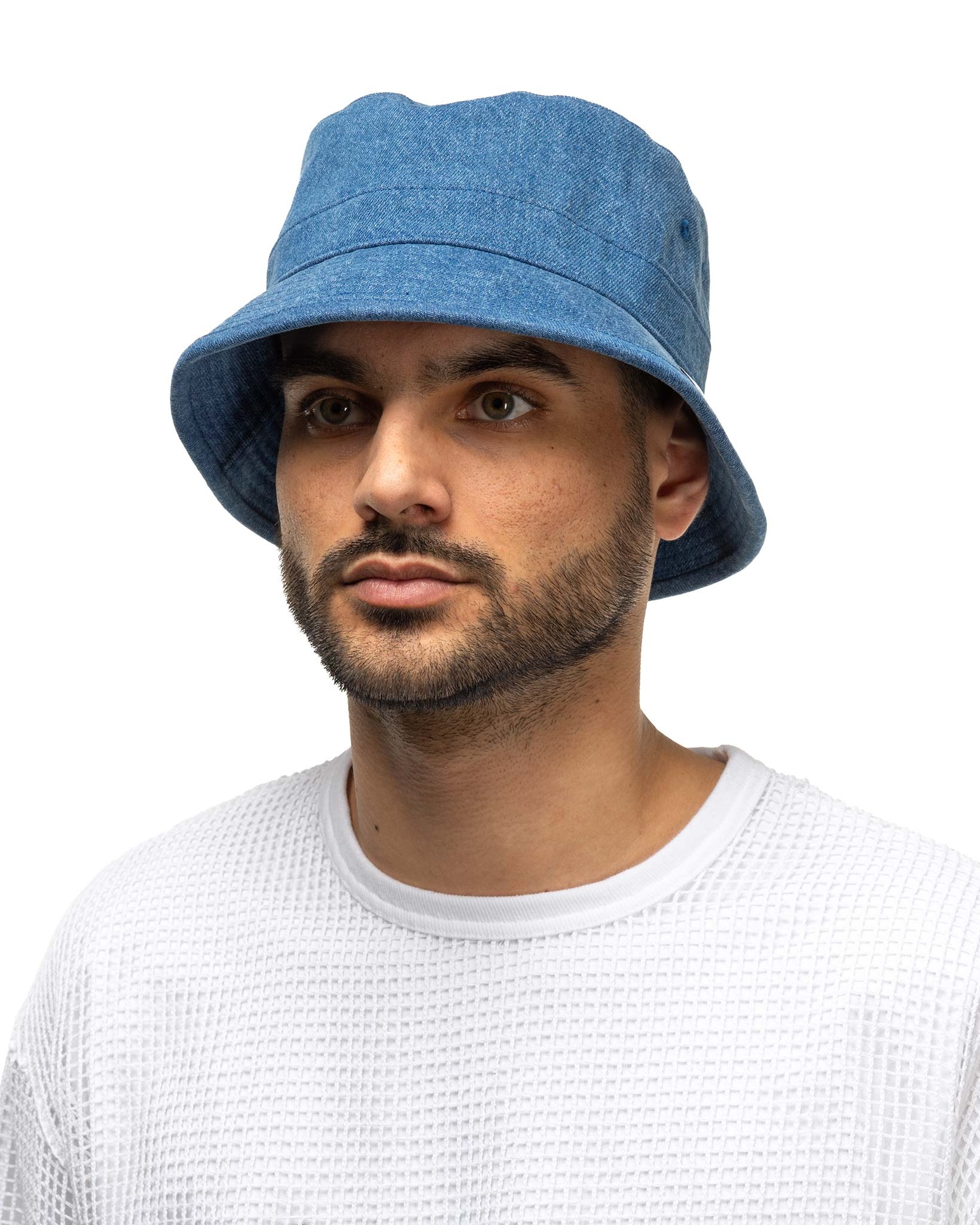 WTAPS Hat.Cap BUCKET 01 / HAT / COTTON. DENIM. SIGN