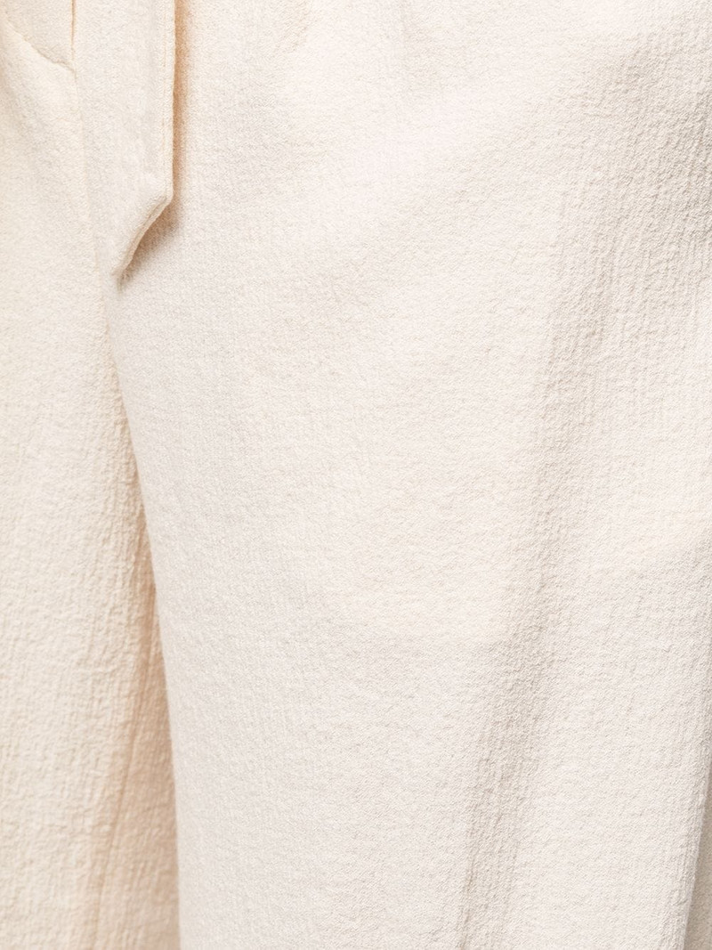 Emiko textured wide-leg trousers 5