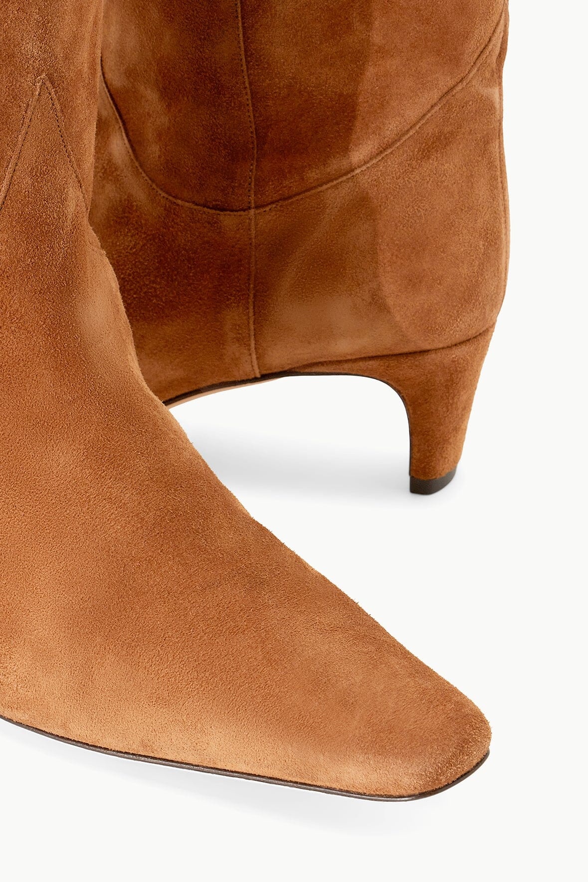 STAUD WESTERN WALLY BOOT TAN SUEDE - 7