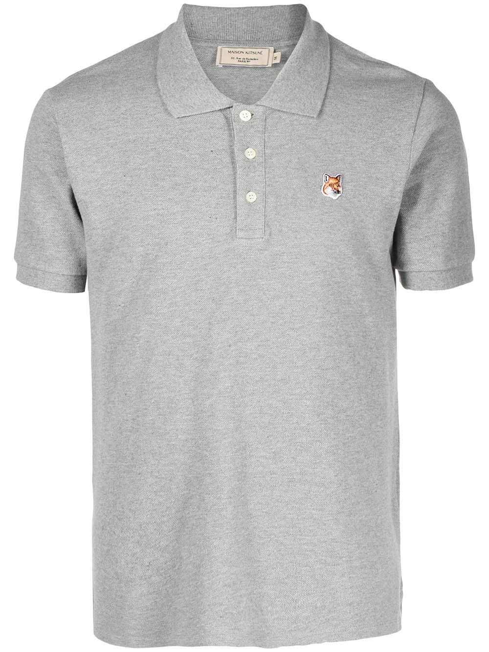 cotton embroidered  polo shirt - 1