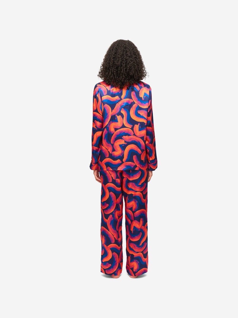 Women's Pyjamas Brindisi 82 Silk Satin Multi - 5