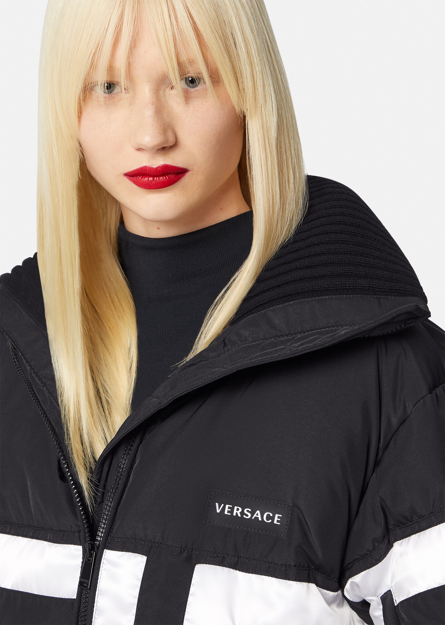 Greca Puffer Jacket - 5