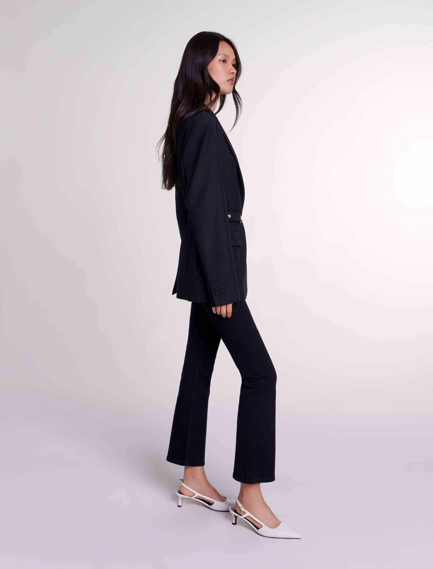 Belted suit jacket - 3