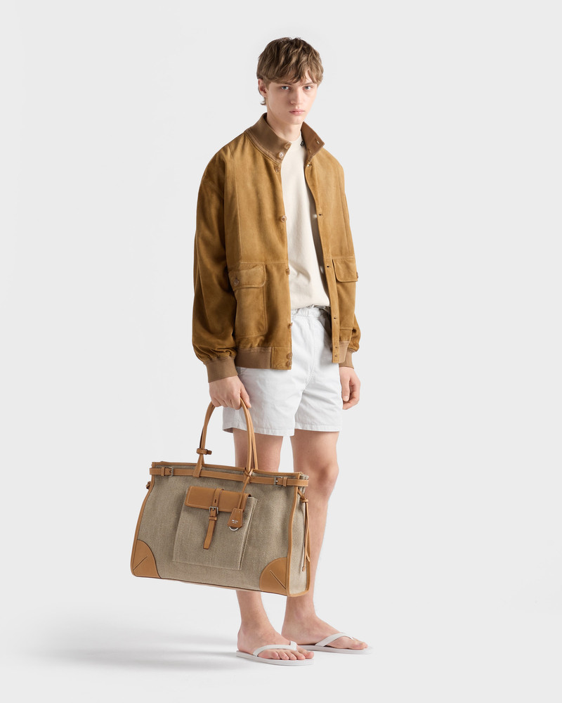 Prada Short-sleeved cotton T-shirt outlook