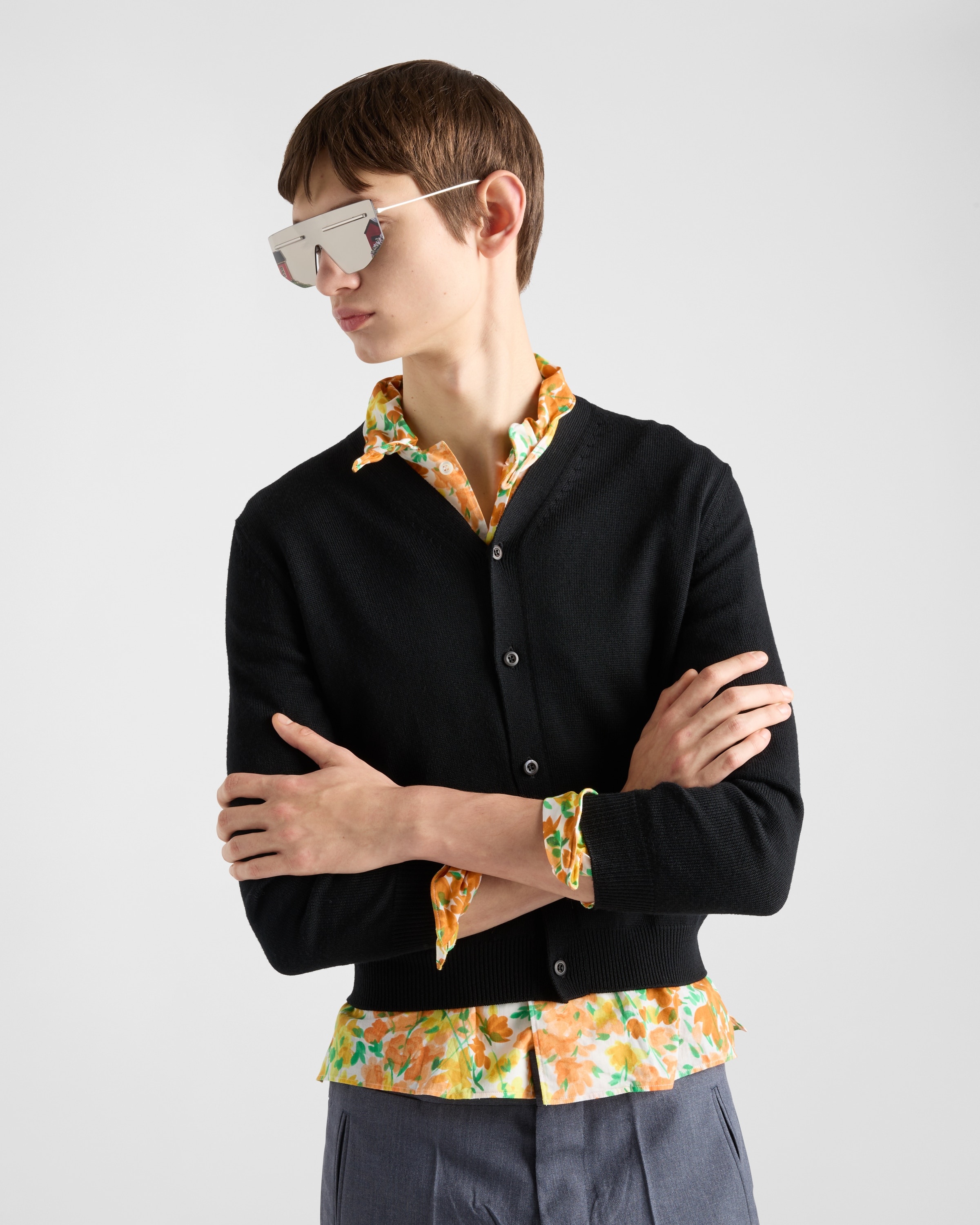 Wool cardigan - 4