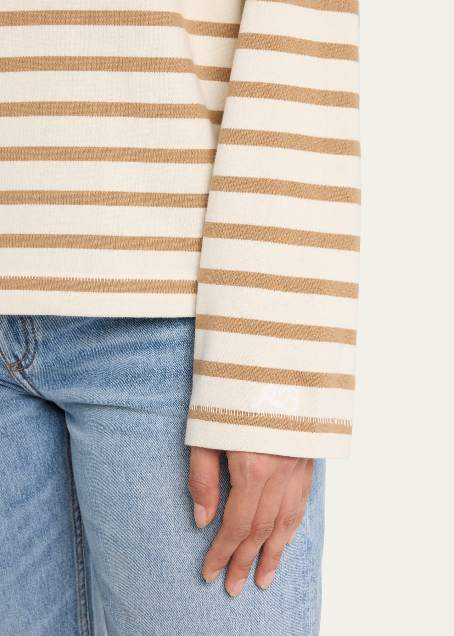 Bardot Striped Long Sleeve Top - 5