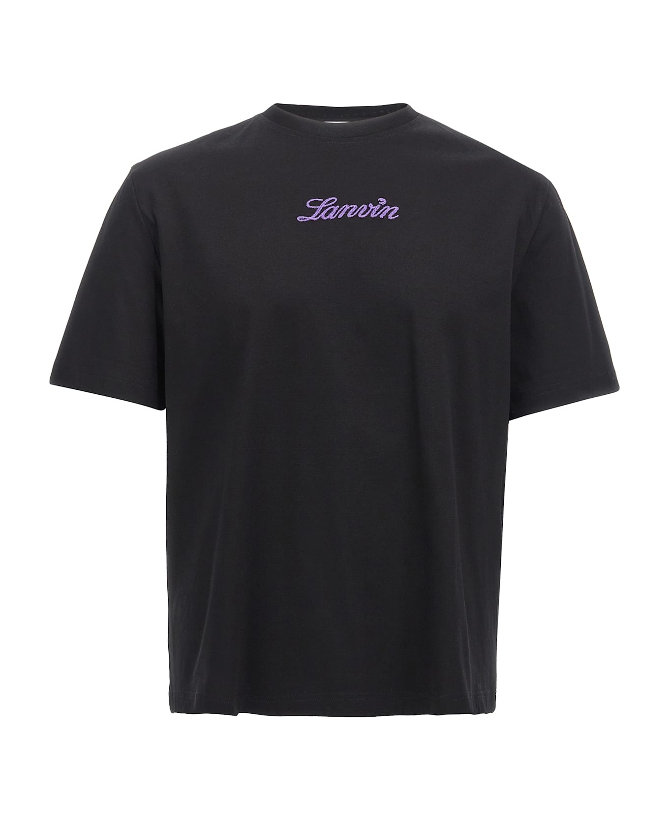 Logo Embroidery T-shirt - 1