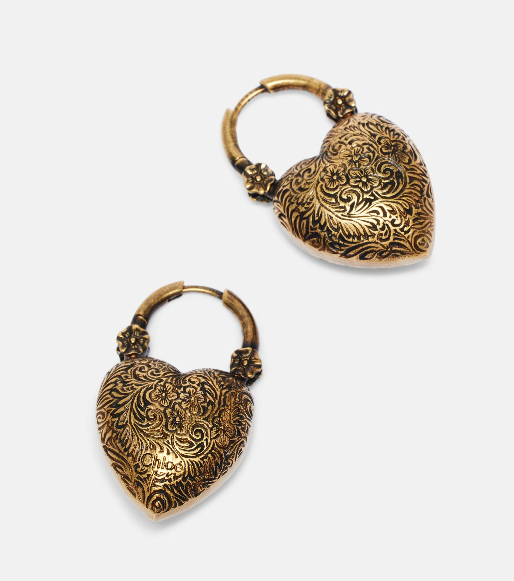 Floral earrings - 4