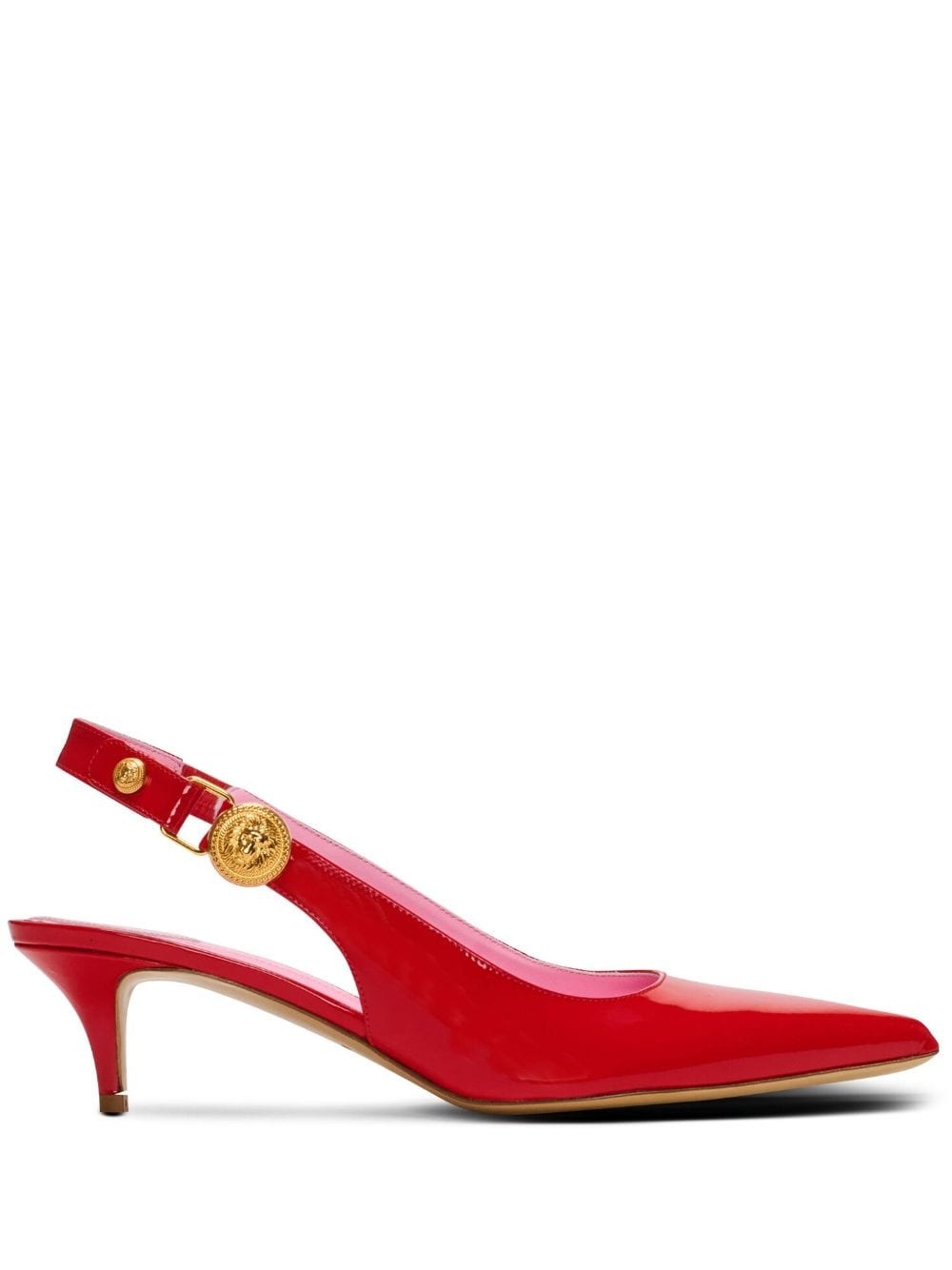 Eva patent leather slingback pumps - 1