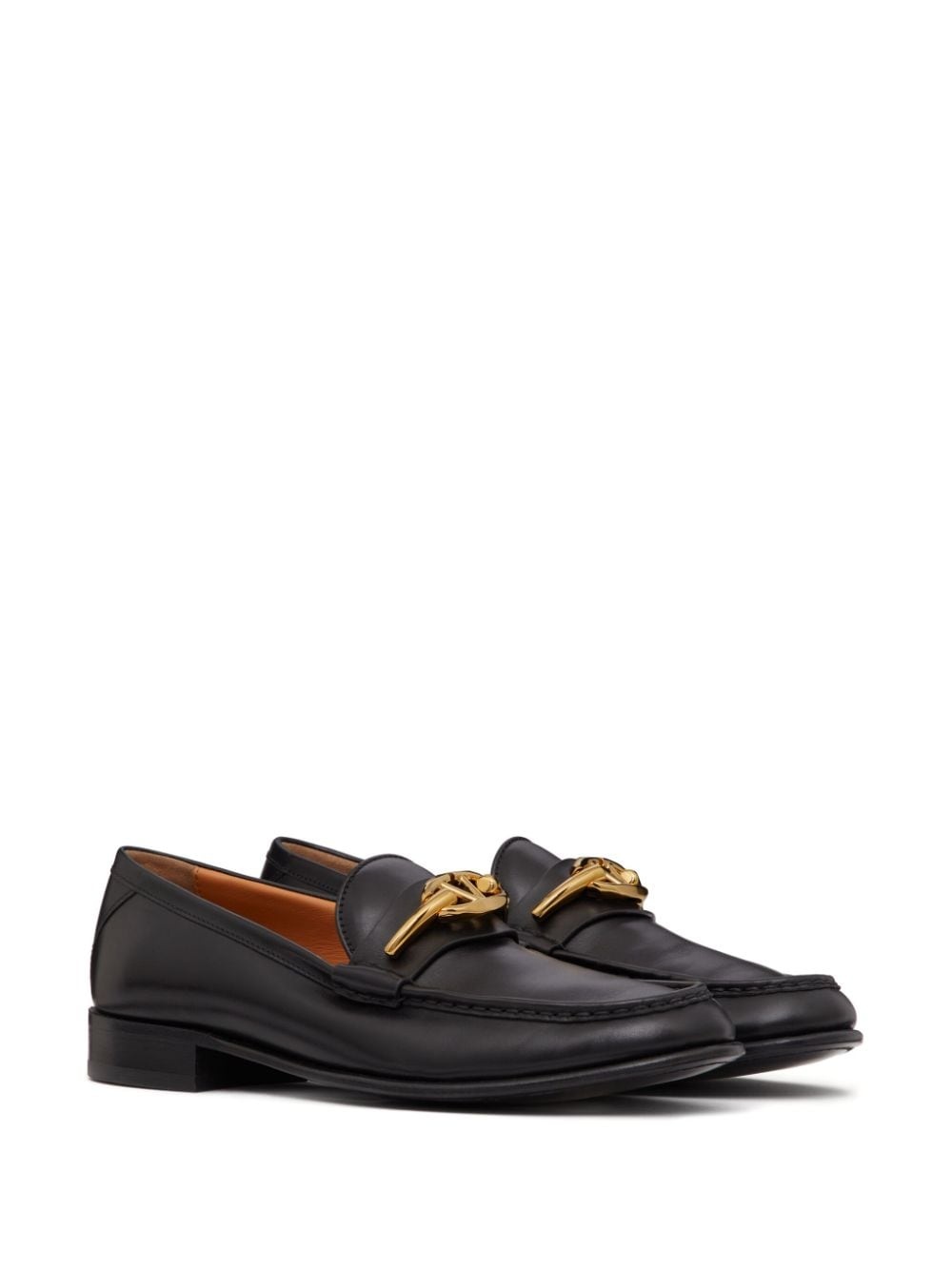 VLogo Moon leather loafers - 2