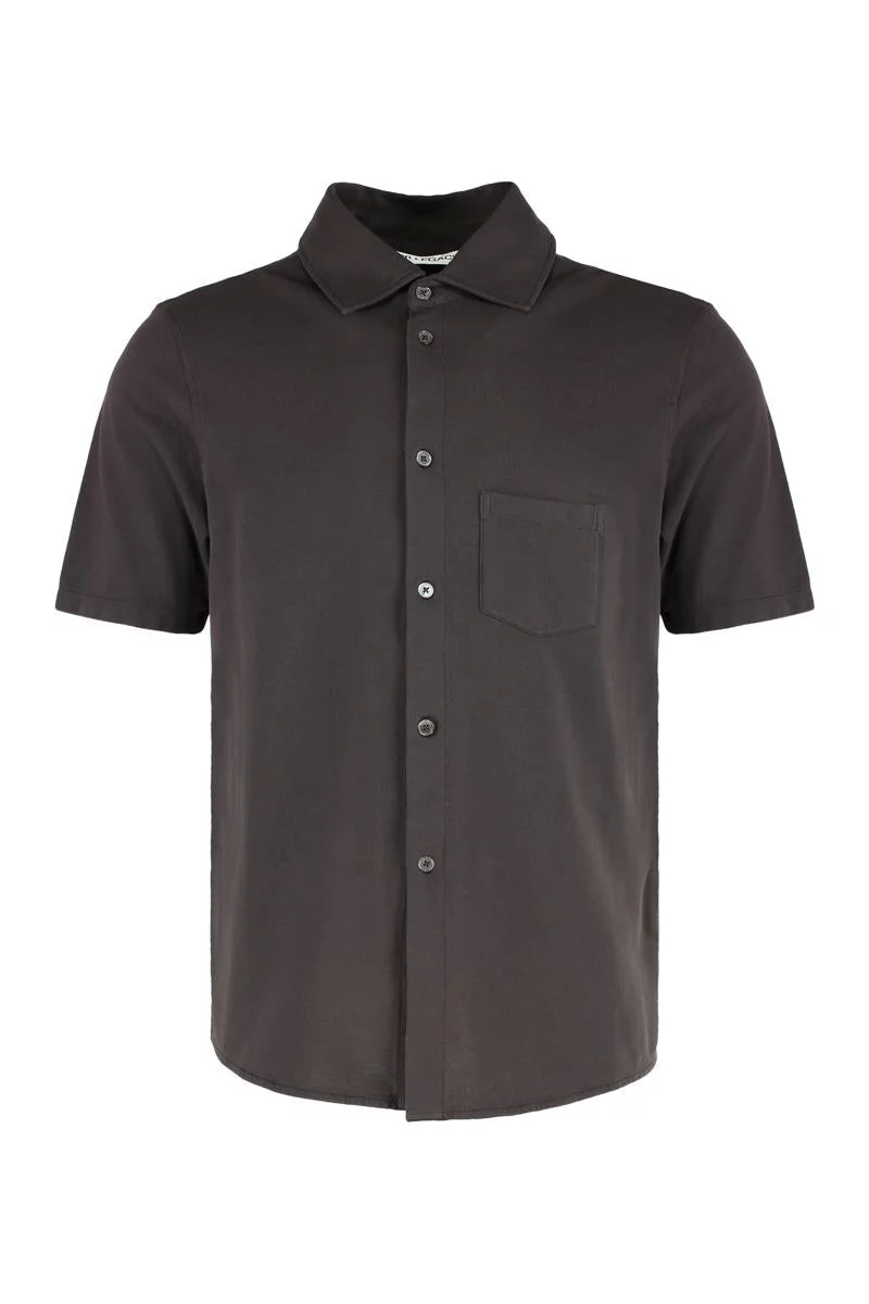 Our Legacy Analog Short Sleeve Cotton Shirt - 1