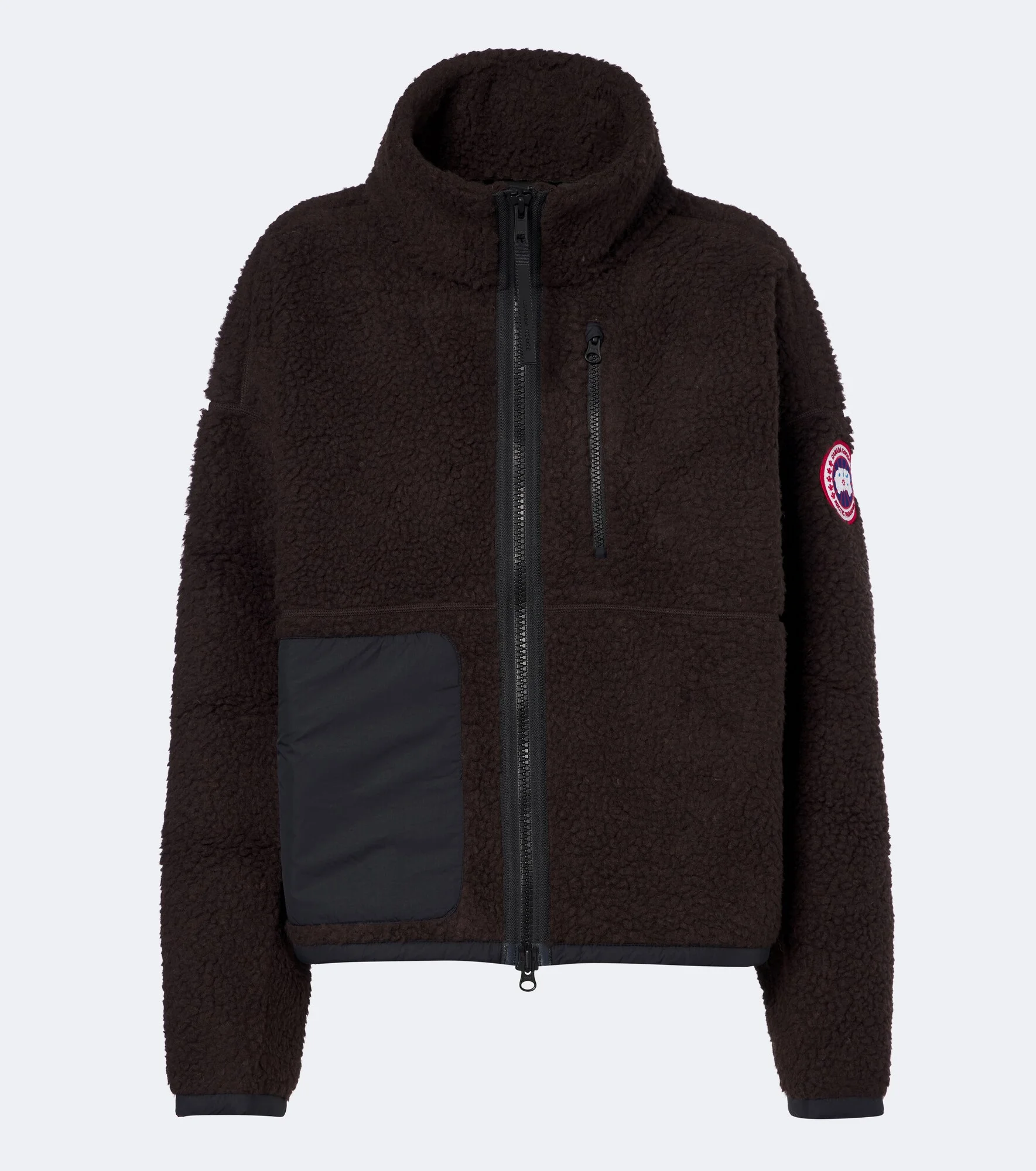 Simcoe wool-blend fleece jacket - 1