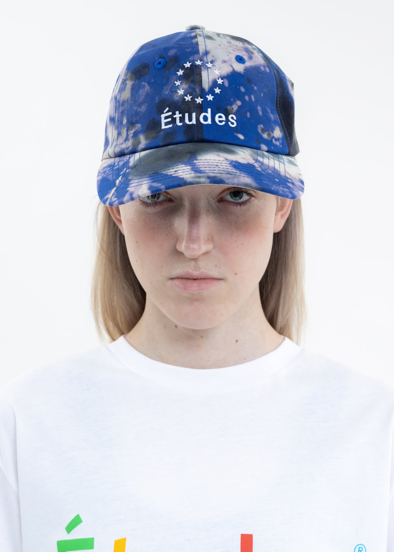 Blue Bleached BOOSTER LOGO Cap - 2
