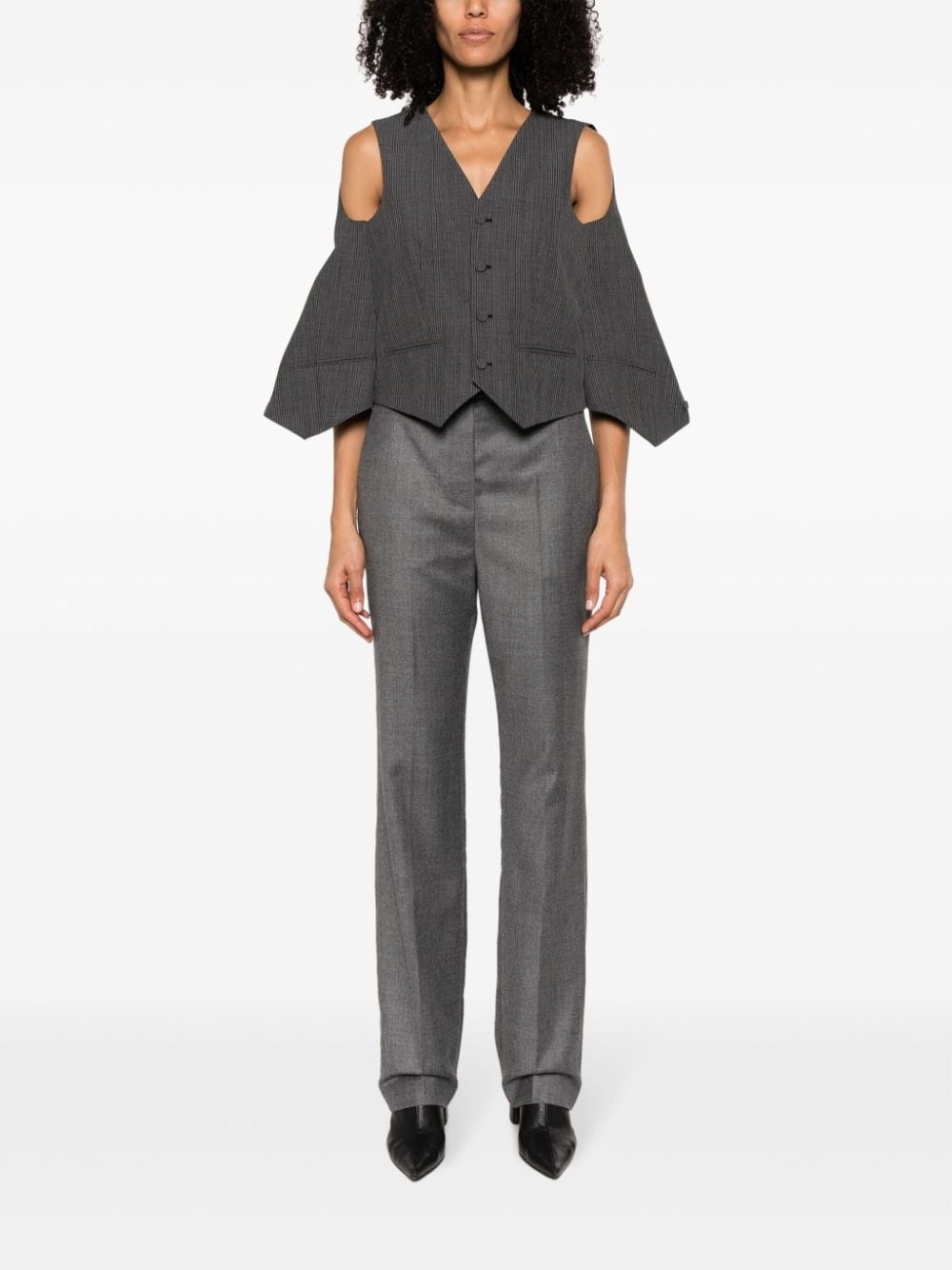 tailored skirt trousers - 6