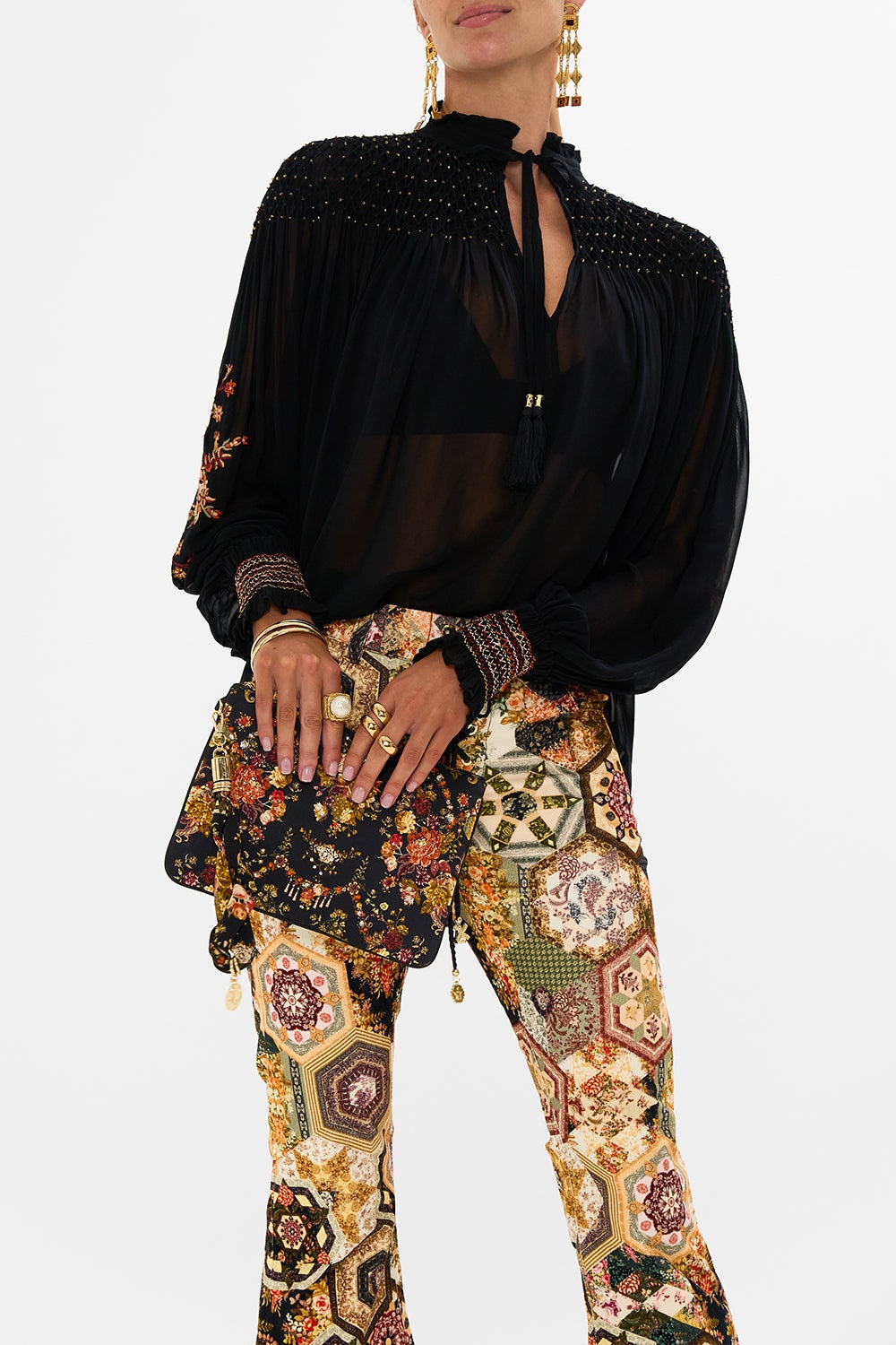 SCARF CLUTCH - 5