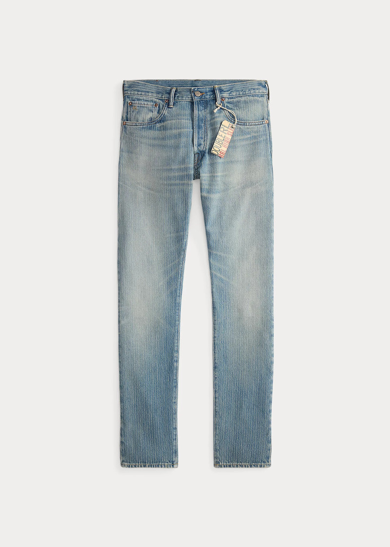 High Slim Jacquard Denim Jean 1