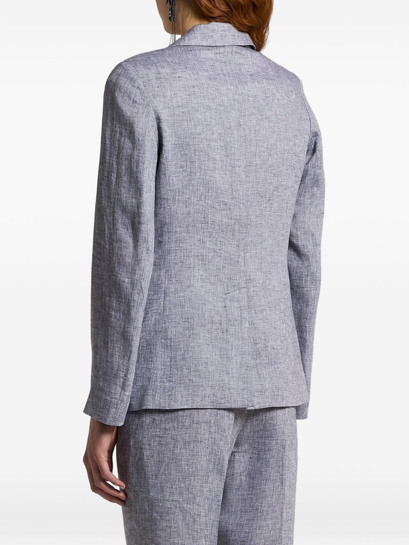 notched-lapel pocket blazer 4