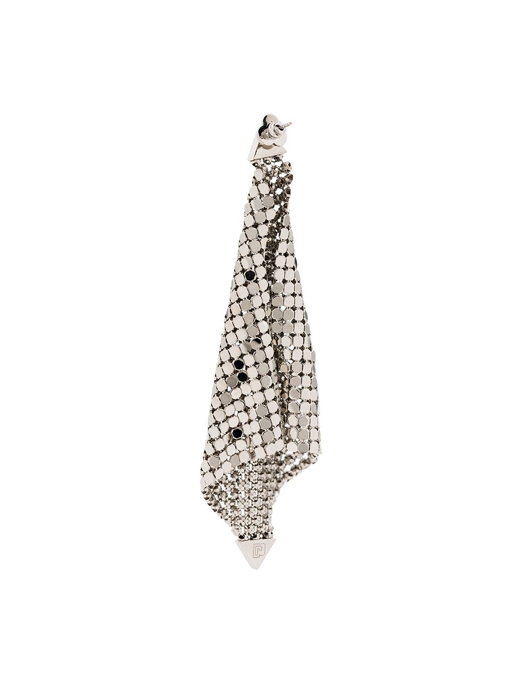 silver-tone earrings - 4