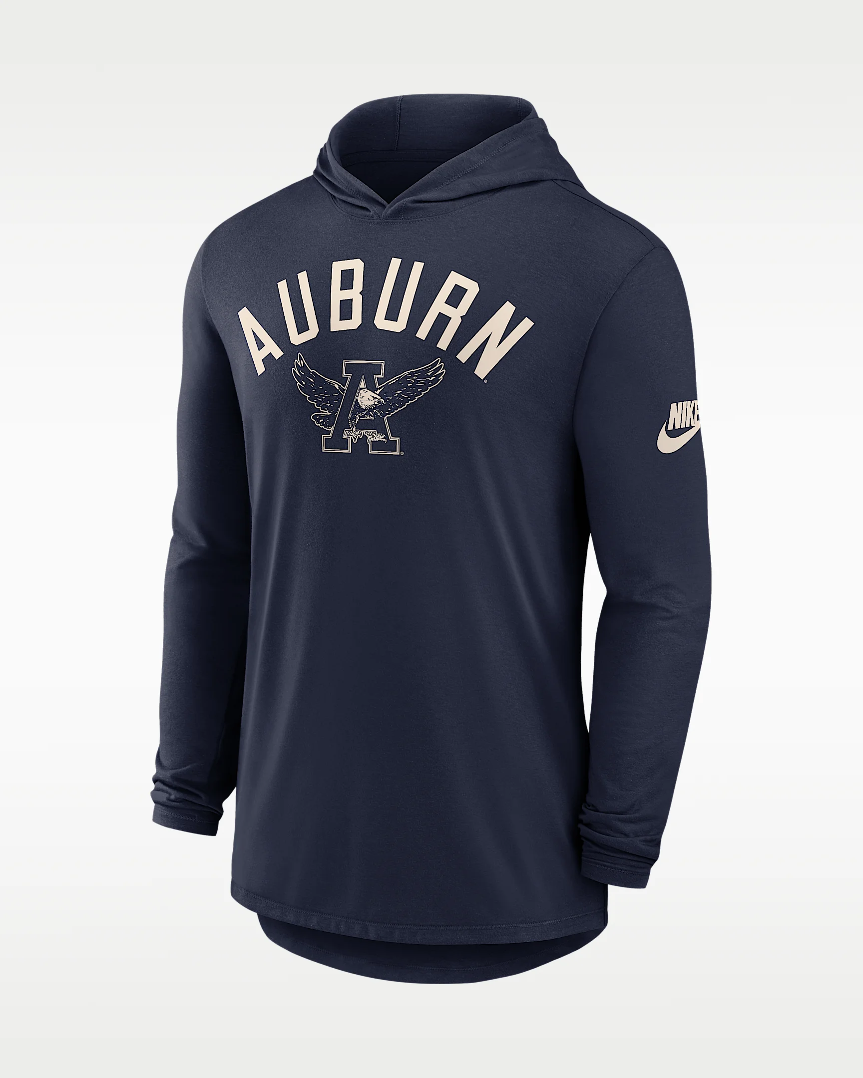 Auburn Legacy Arch Men's Nike Dri-FIT College Long-Sleeve Hooded T-Shirt - 1
