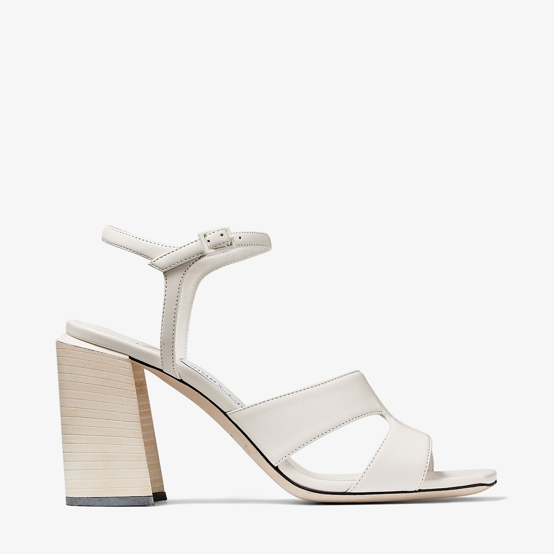 Ellison 85
Latte Nappa Leather Sandals - 1