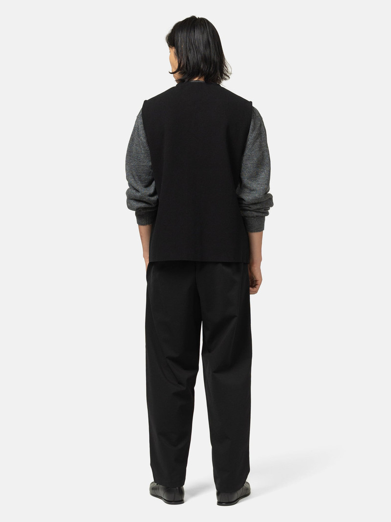 Milano Rib Vest Black 3