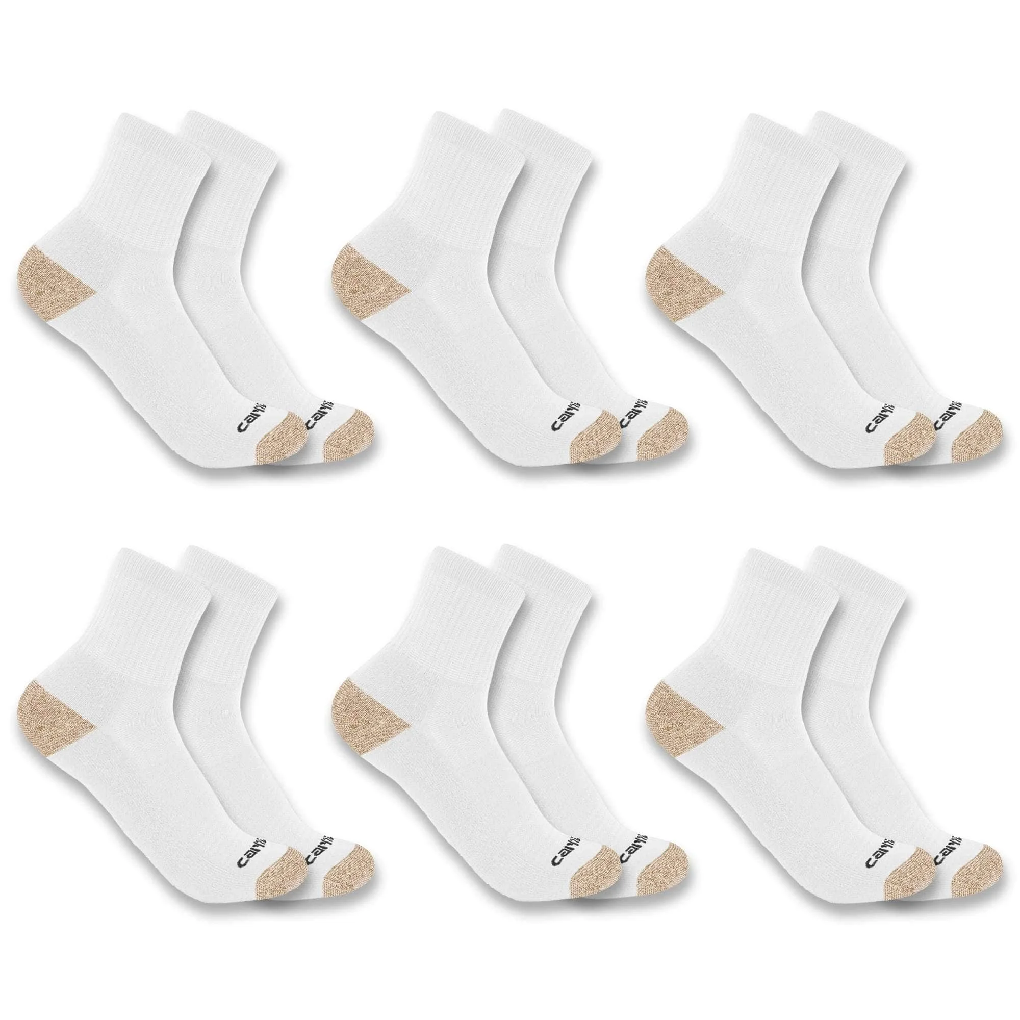 Midweight Quarter Sock 6-Pack - 1