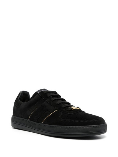 TOM FORD suede low-top sneakers outlook