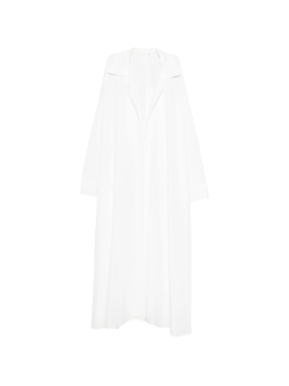 long-sleeve midi dress - 1