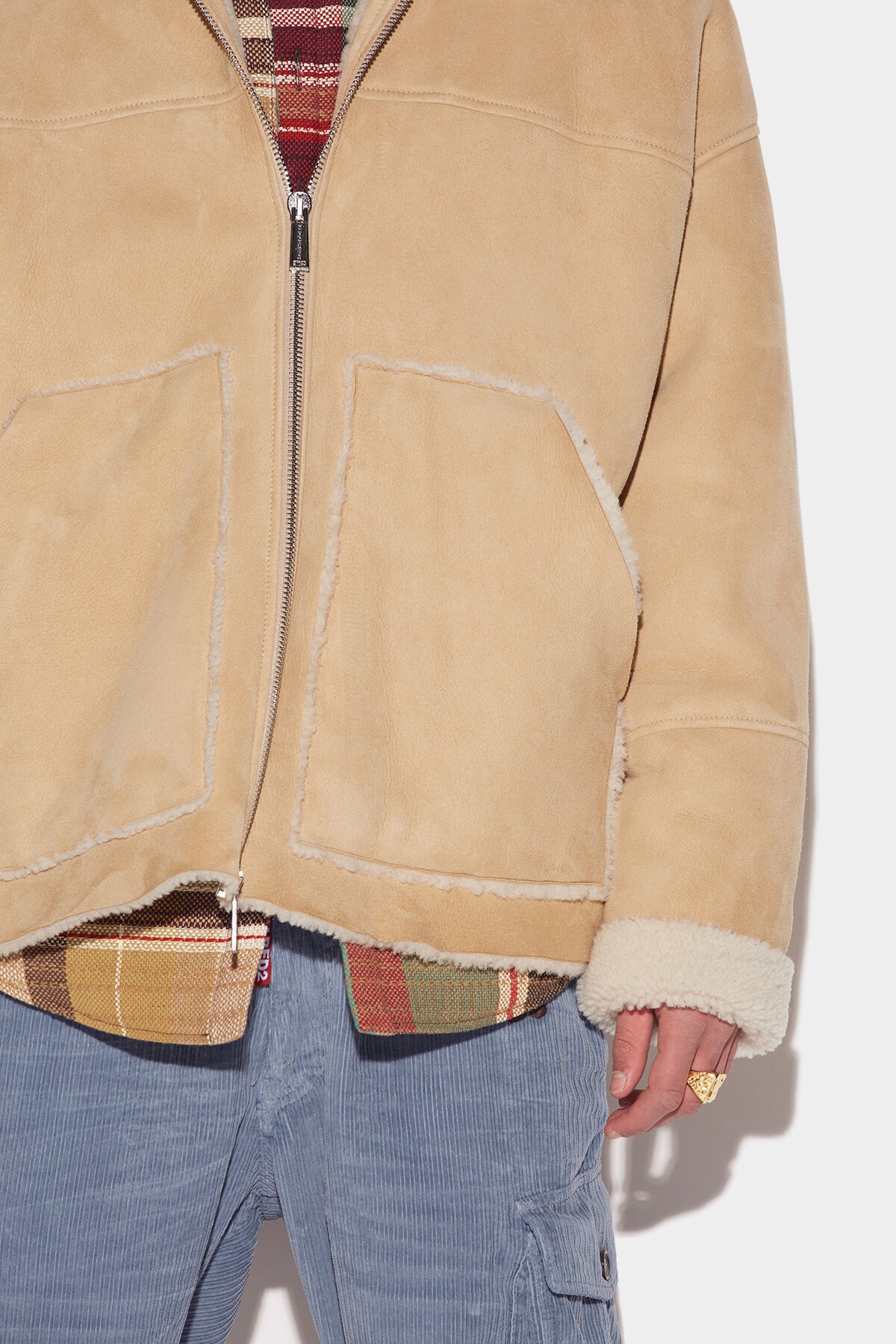 PATCH POCKET HOODED JACKET - 4