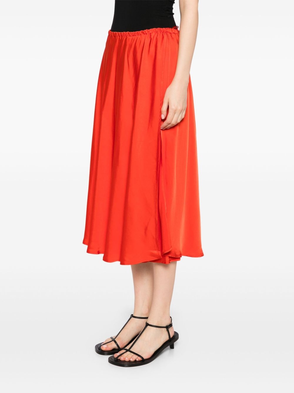 mid-length skirt - 3