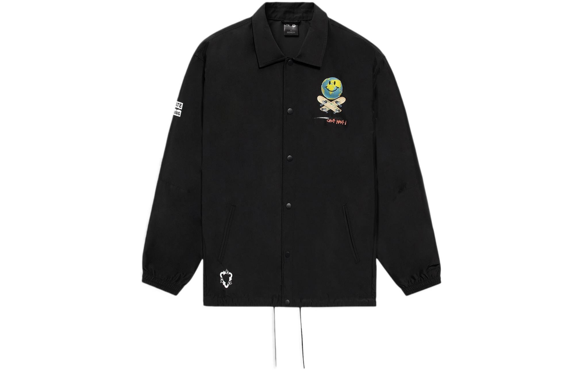Li-Ning x OG_SLICK Graphic Jacket 'Black' AFDS283-2 - 2