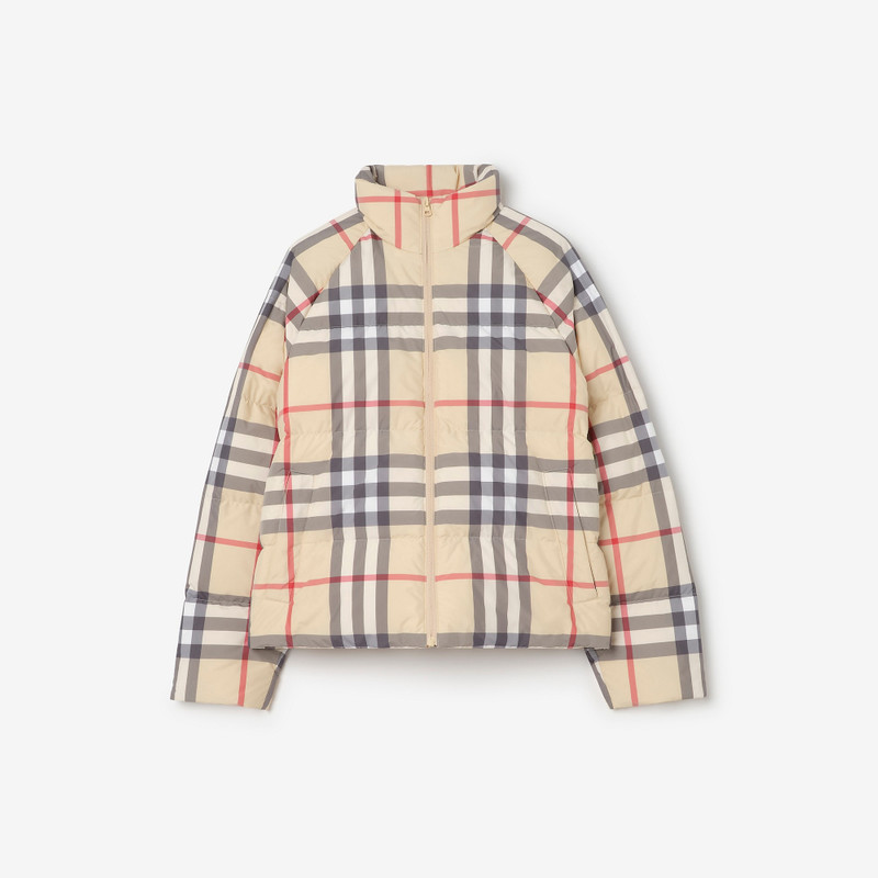 Check Puffer Jacket 1