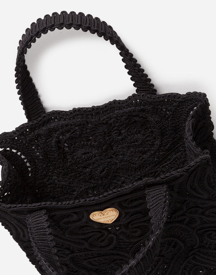 Small cordonetto lace Beatrice bag - 4