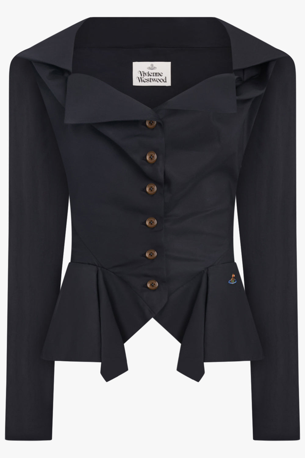 MONDAY L/S BUTTON DOWN SHIRT | BLACK - 1