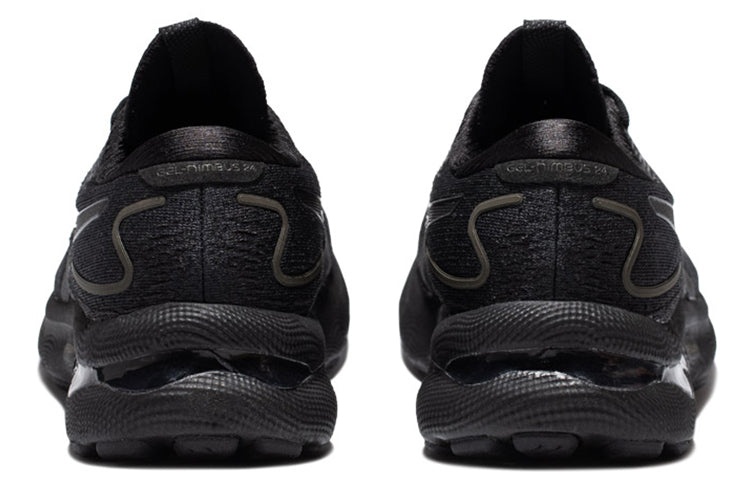 (WMNS) ASICS Gel Nimbus 24 Wide 'Black' 1012B199-002 - 3