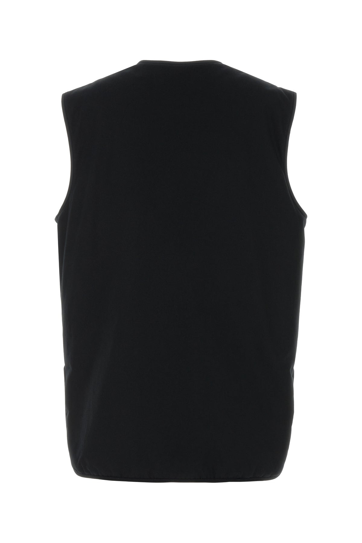 Black cotton vest - 2
