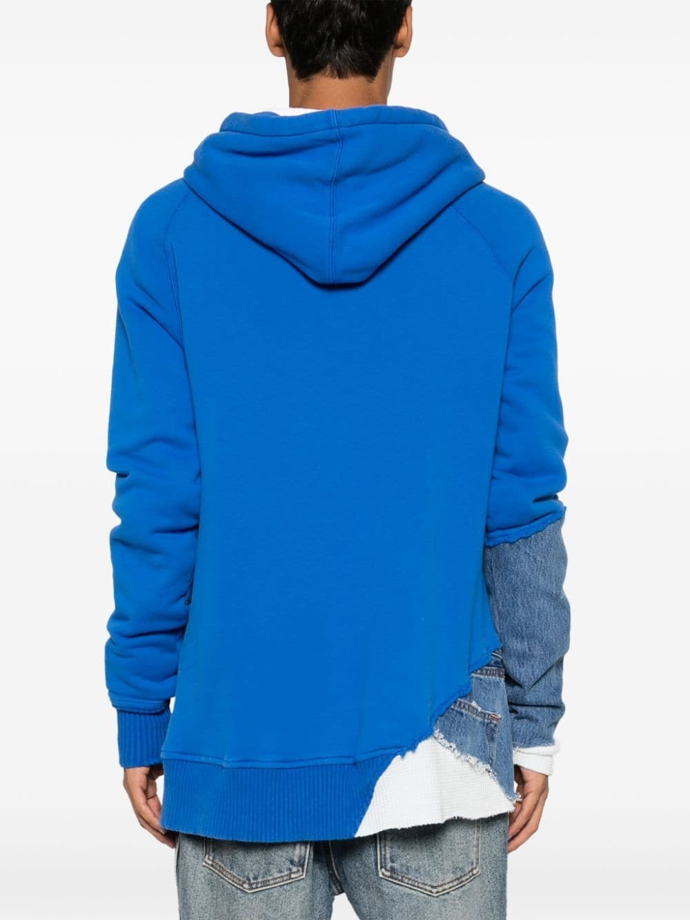 Fragment panelled hoodie - 4